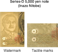 Series-D 5,000 yen note(Inazo Nitobe)