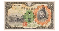 Evolution of banknotes(Showa era)