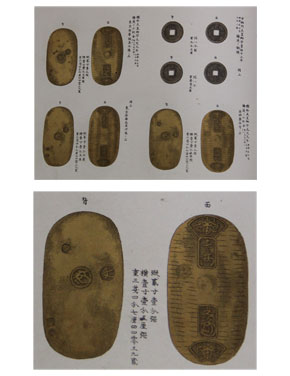 明治時代の貨幣カタログ　大日本貨幣精図のイメージ